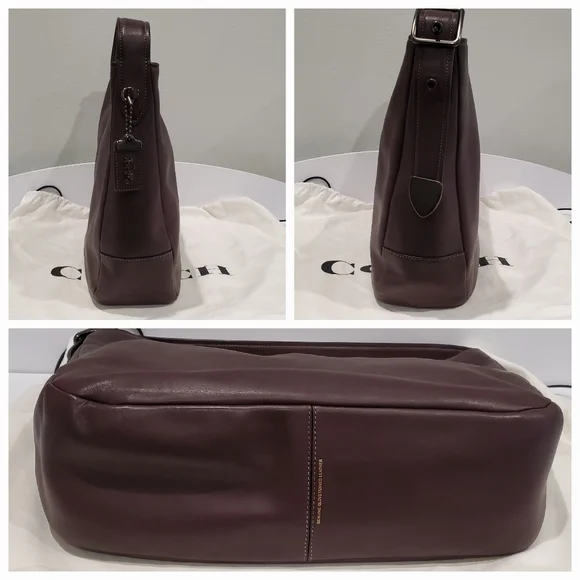 Coach 1941 Bedford Large Hobo Oxblood Bag - Picture 9 of 16